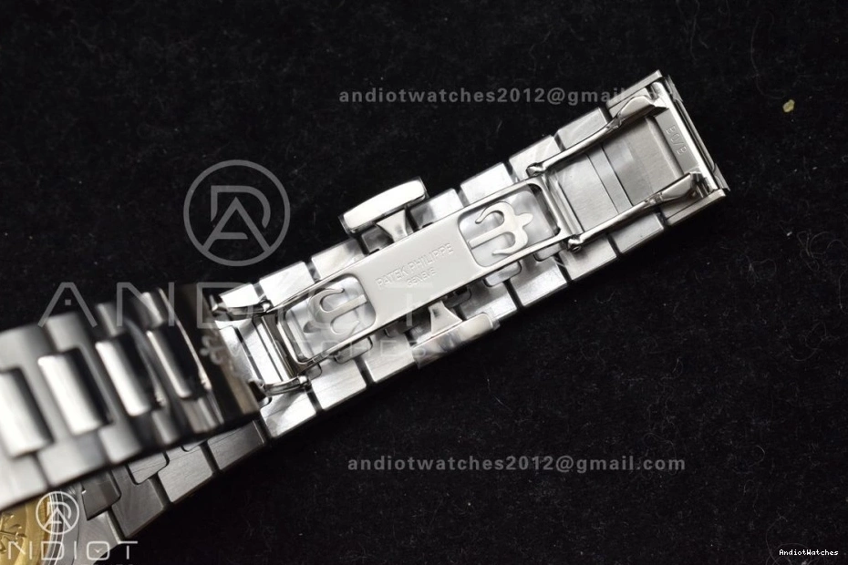 Best Blue Clone 7118 3KF Bracelet 915 V Edition on SS Dial 1:1 Flexible Super Textured Nautilus A324 0817